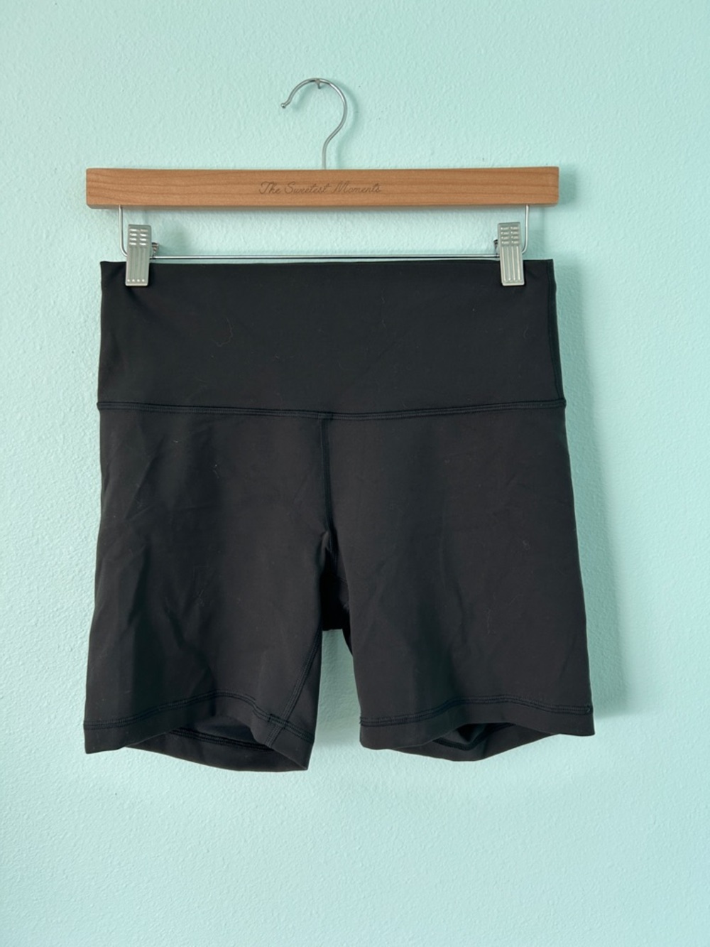 Lululemon Black High-Waist Women’s Bike Shorts